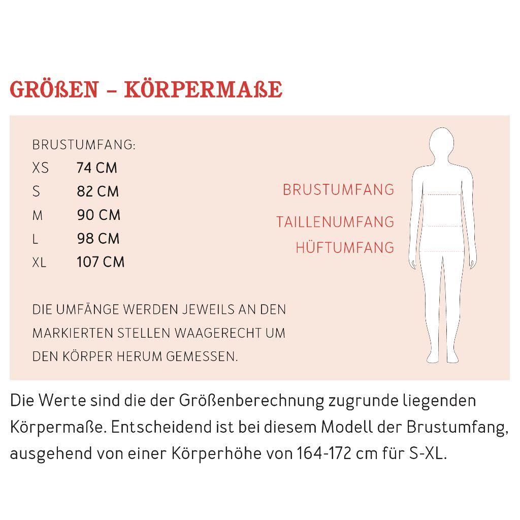 Papierschnittmuster Luftiges Damentop Frau Lizzy XS-XL